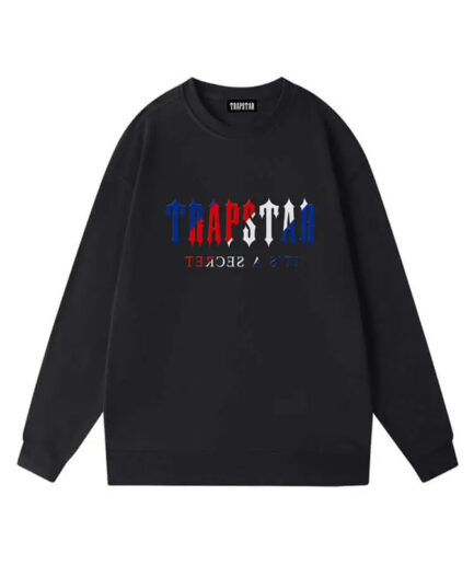 Crewneck Trapstar It’s A Secret Galaxy Black Sweatshirt