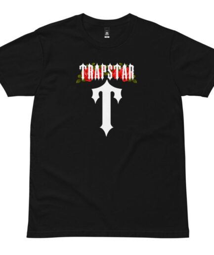 T-For Trapstar Rose Black T-Shirt