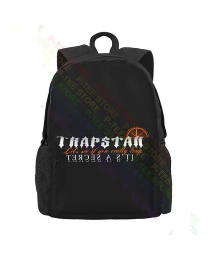 Trapstar Back Body Side Black Bag