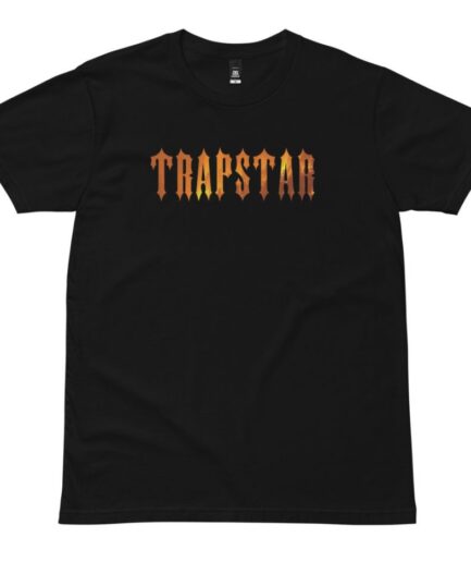 Trapstar Fire Black T-Shirt