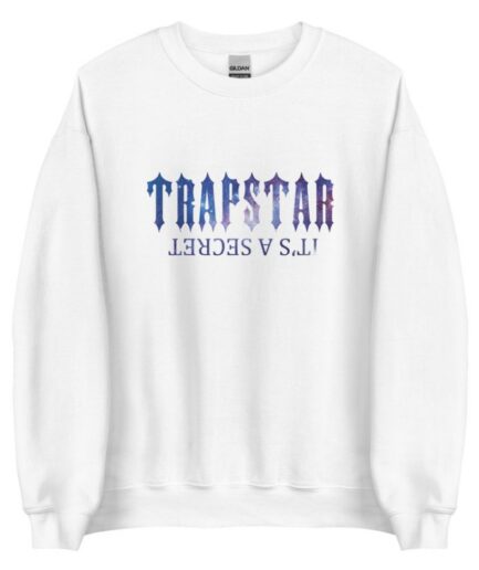 Trapstar It’s A Secret Shining Galaxy White Sweatshirt