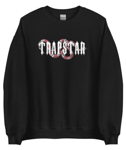 Trapstar Snake Black Sweatshirt