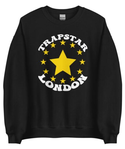 Trapstar Star London Black Sweatshirt