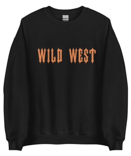 Trapstar Wild West Black Sweatshirt