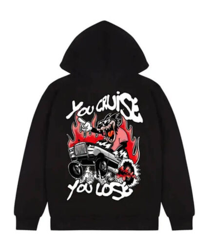 You Cruise You Lose Trapstar Paint Splatter Hoodie